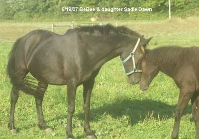 BeeBee and daughter Sadie